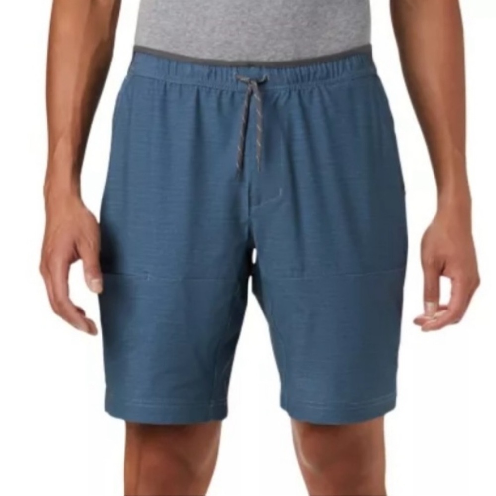 Columbia Omni shield Twisted Creek Mens Dark Blue shorts Large - Picture 15 of 15